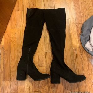Unisa over the knee black boots
